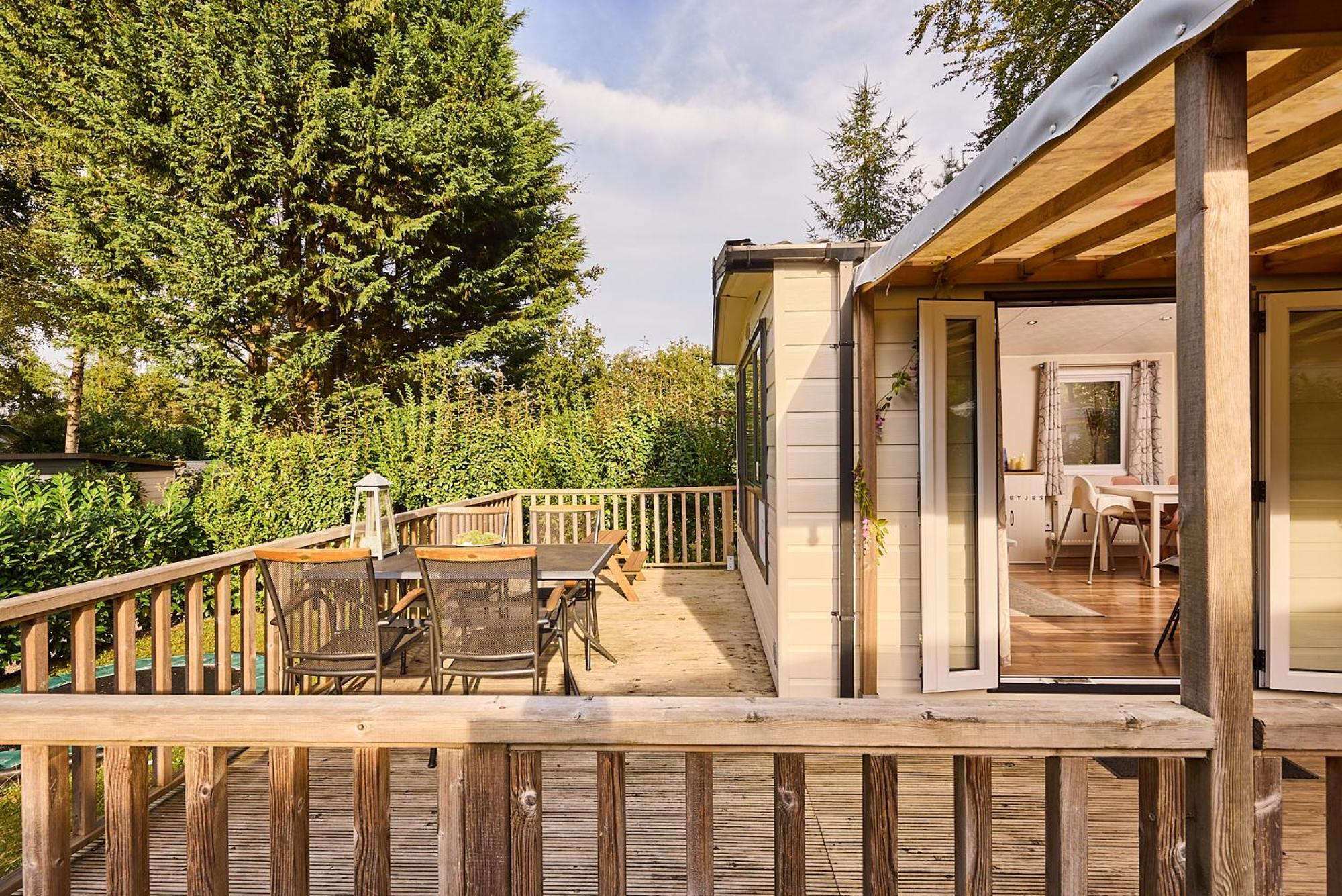 Chalet Huisje Bella Op De Veluwe Max 2 Volwassene Beekbergen Exteriör bild