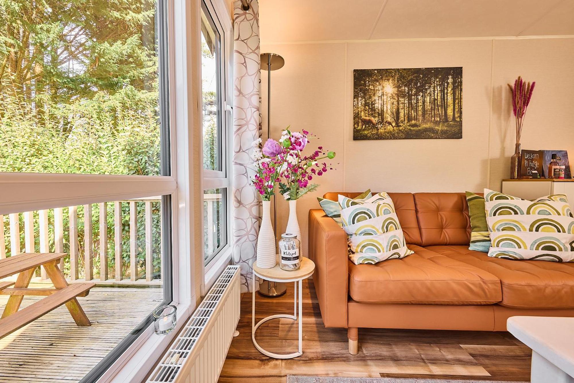 Chalet Huisje Bella Op De Veluwe Max 2 Volwassene Beekbergen Exteriör bild