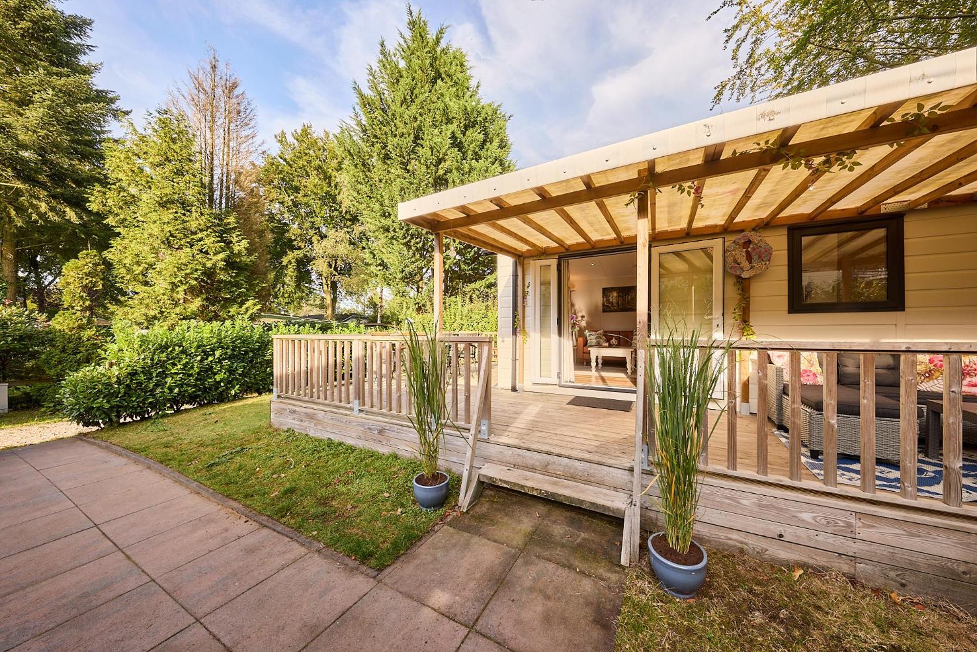 Chalet Huisje Bella Op De Veluwe Max 2 Volwassene Beekbergen Exteriör bild