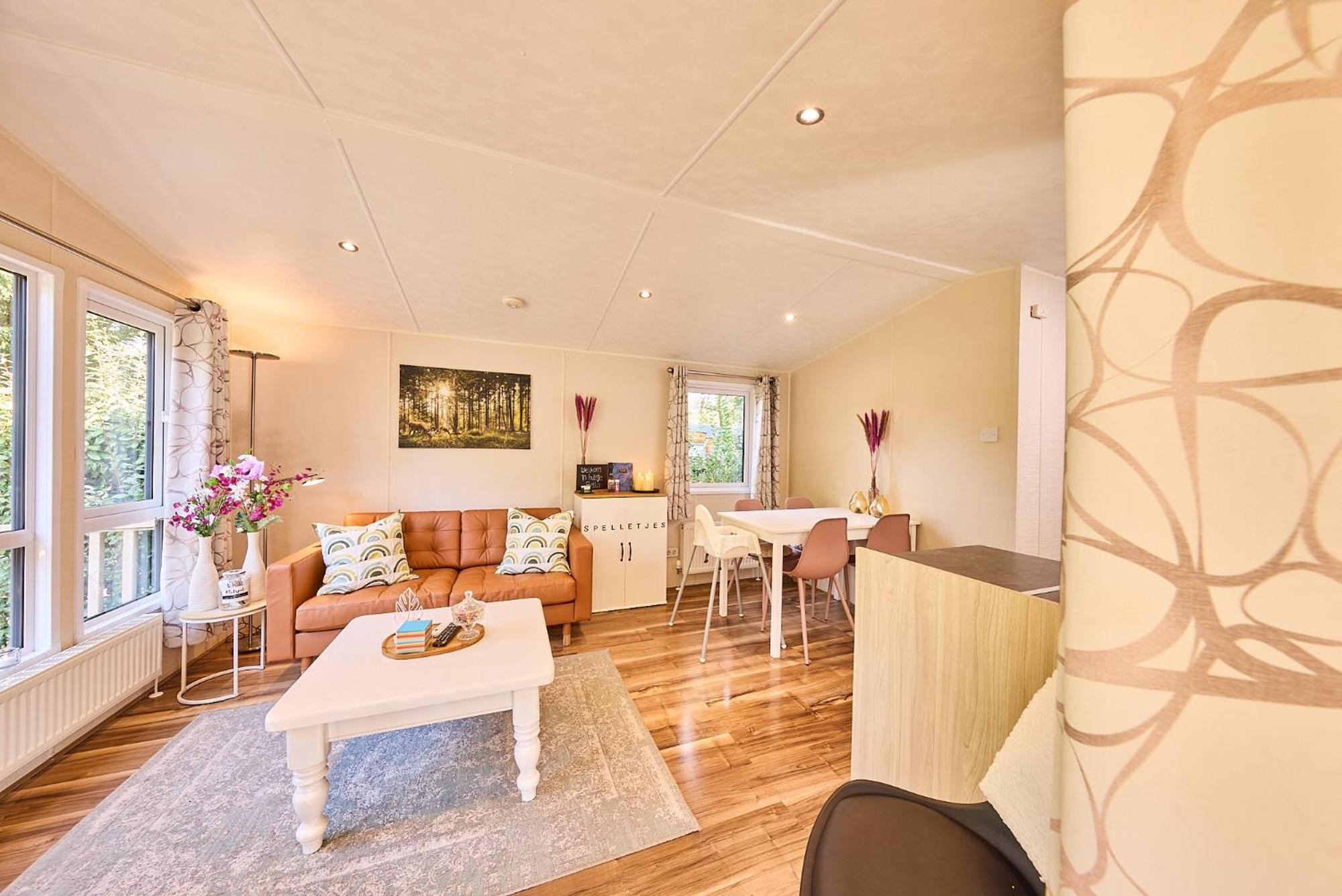 Chalet Huisje Bella Op De Veluwe Max 2 Volwassene Beekbergen Exteriör bild